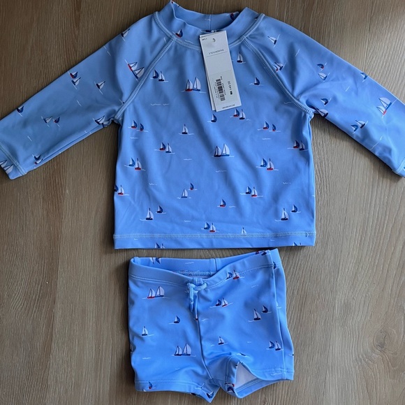 Baby Two-Piece Swim Set - Picture 2 of 2